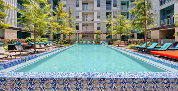 Large Pool view at Agave, San Antonio, TX