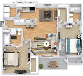  Floor Plan BENTON