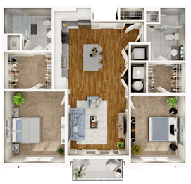 Portland 2 bed 2 bath