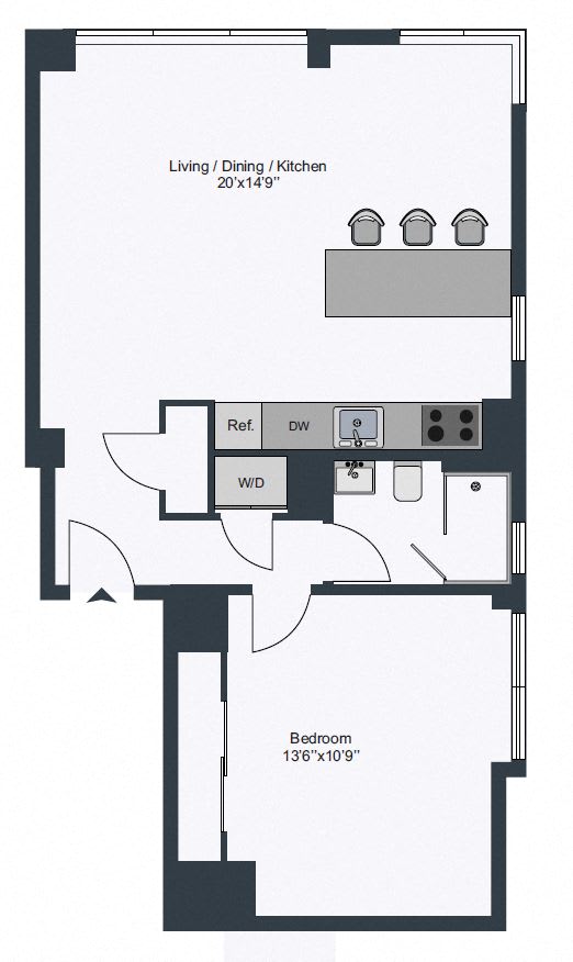 Century tier 01 one bedroom