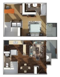 1 Bedroom Apartments in Garland & Mesquite, TX 75043