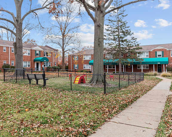 our apartments have a dog park and playground at Hampton Gardens, Saint Louis, 63139