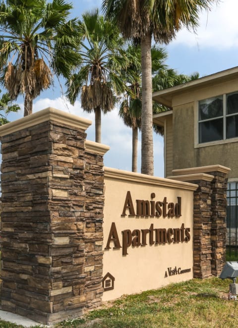 Exterior Apartment Sign