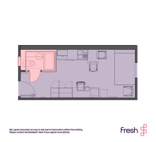 Floor Plan  Classic Studio - EPC Band Rating B