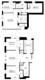  Floor Plan 2 Bedroom