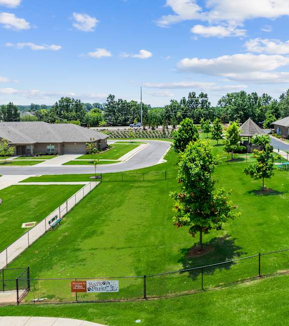 Lush Green Space at The Villas at Nature Walk, Huntsville, AL, 35824