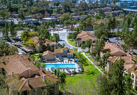 Birdseye Exterior View at Central Park, La Mesa, 91942