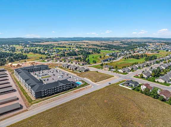 Drone View Of Property at Red Rock Apartments, Rapid City, SD, 57702