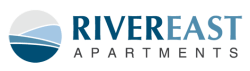 Brochure logo at RiverEast, Council Bluffs Iowa at RiverEast, Council Bluffs Iowa
