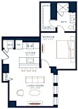 Belden Stratford | 1 Bedroom 1 Bath | 716 Sq Ft  at The Belden Stratford, Illinois