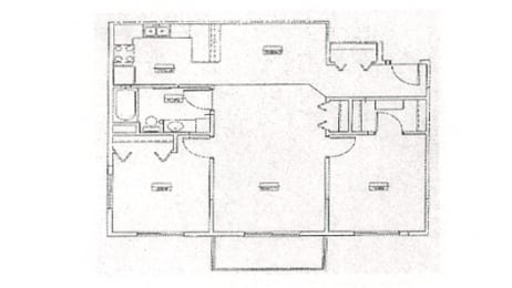  Floor Plan 2 bed 1 bath D Building