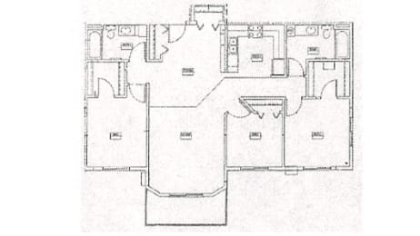  Floor Plan 3 bed 2 bath D Building