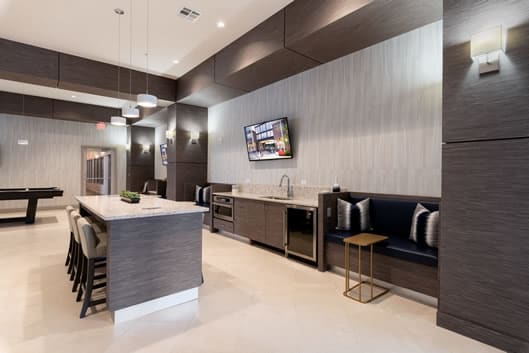 Resident Lounge at Maitland City Centre, Maitland, FL