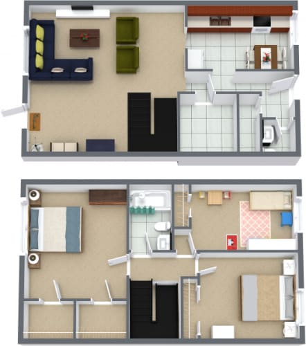 Floor Plan  3 Bedroom