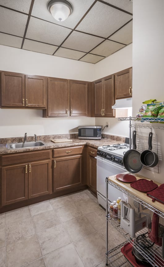 Spacious Full Size Kitchen at Willett Apartments, New York, 12210