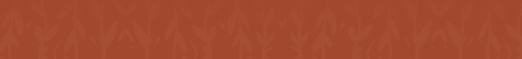 A red background with a leaf pattern.