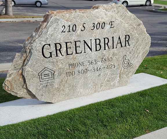 Greenbriar Sign