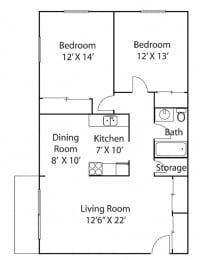  Floor Plan Nevada - Renovated