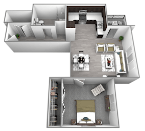 Brand New Luxury One Bedrooms Now Renting at Commons at Sylvan Canyon Apartments, Portland