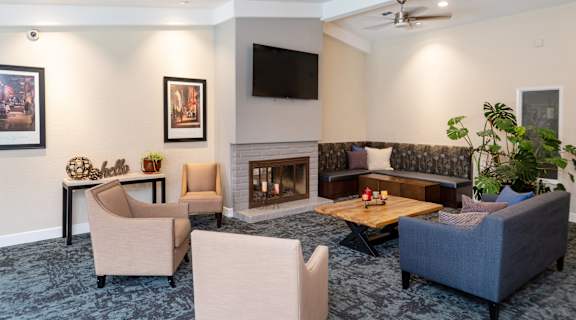 Rearranged Resident Sitting Area in BCV Clubhouse