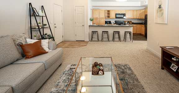 Spacious Living Room at Four Seasons Southtowne
