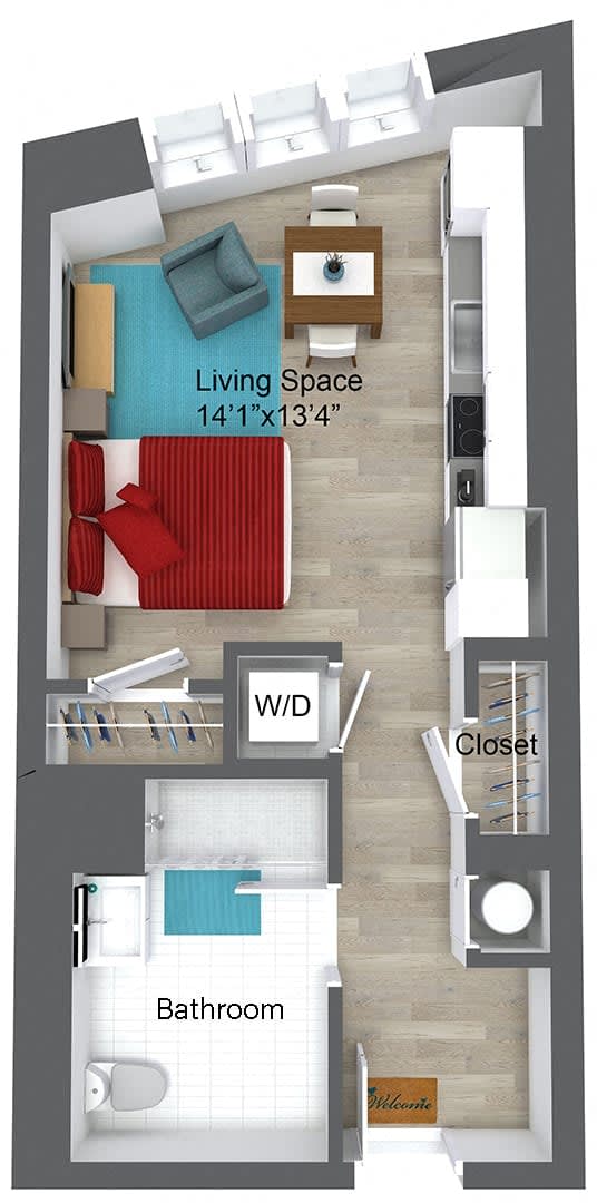 s12 Floor Planat Union 346, Somerville, 02143