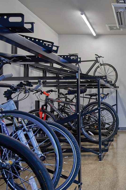 Bike Storage  at 1010 Apartments, Allentown
