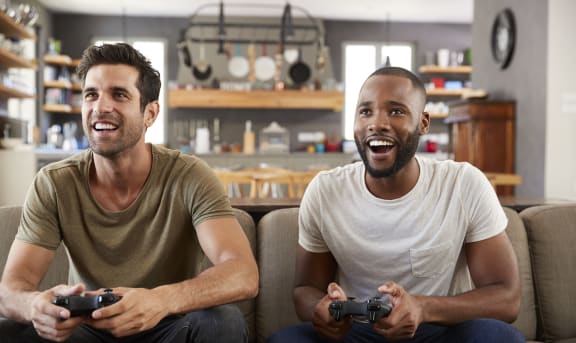Gaming at Cameron Park Apartments, Jackson