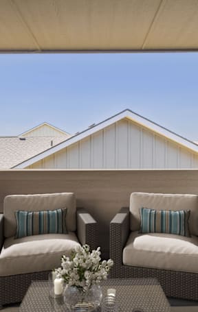 Large Patio at Brooklyn West Apartments, Montana, 59808