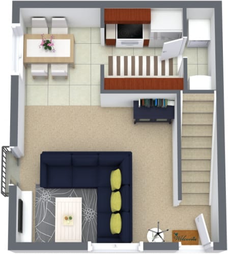 Floor Plan  Unit B