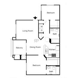 Canon de Arrowhead - Two Bedroom Apartment Home