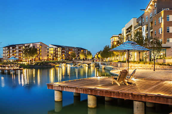 Exterior and Dock at Discovery at The Realm, Lewisville, 75056