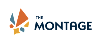 The Montage logo consists of a stylized human figure and the name of the establishment.