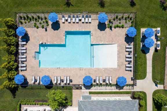 Pool Area at Plainville, Plainville, MA, 02762