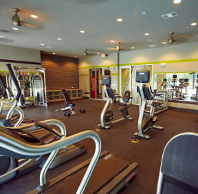 Fitness center at The Cole Apartments, IN, 47201