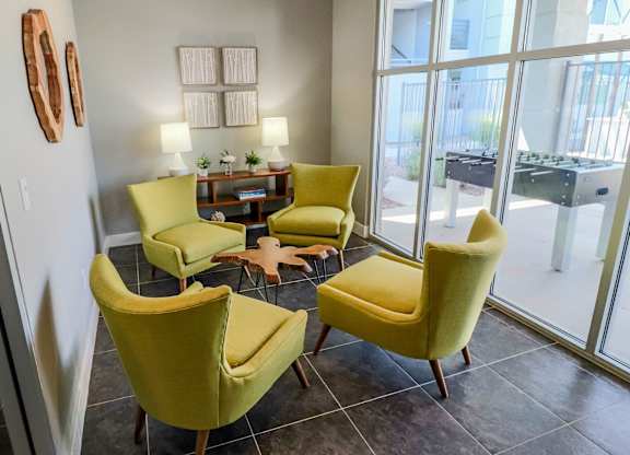 Clubhouse, Tables, Chairs