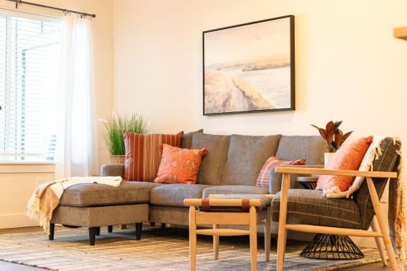 Comfortable Living Room at Magnolia at Homestead