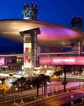the casino and hotel at night