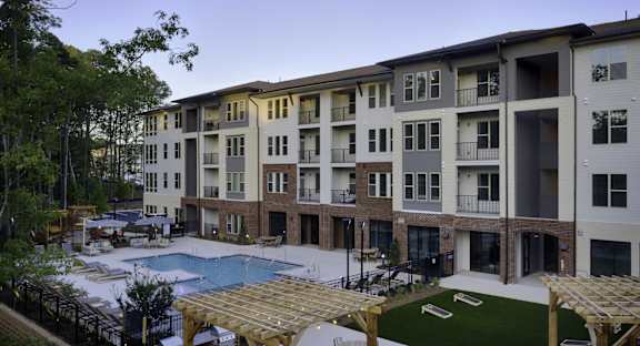 Have a night out with friends at one of the many restaurants near Novel Cary