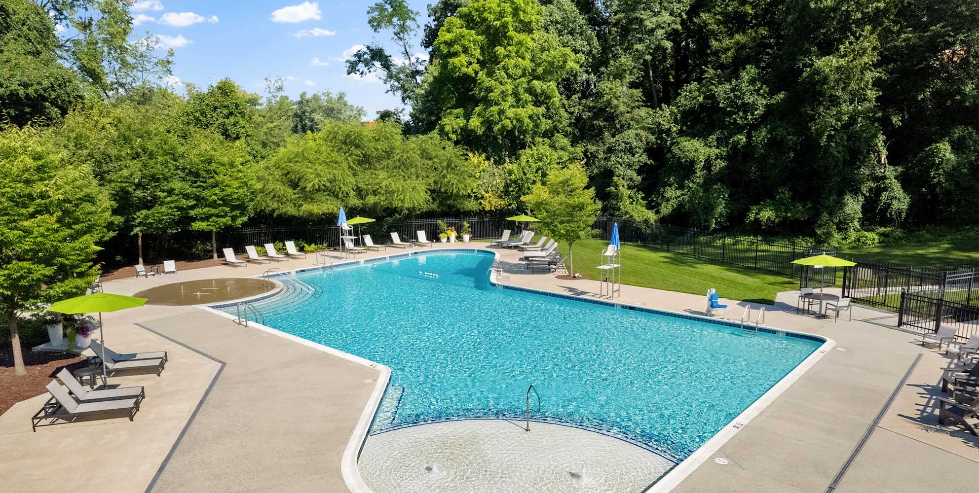 Pool at Courthouse Square Apartments (7 of 8)