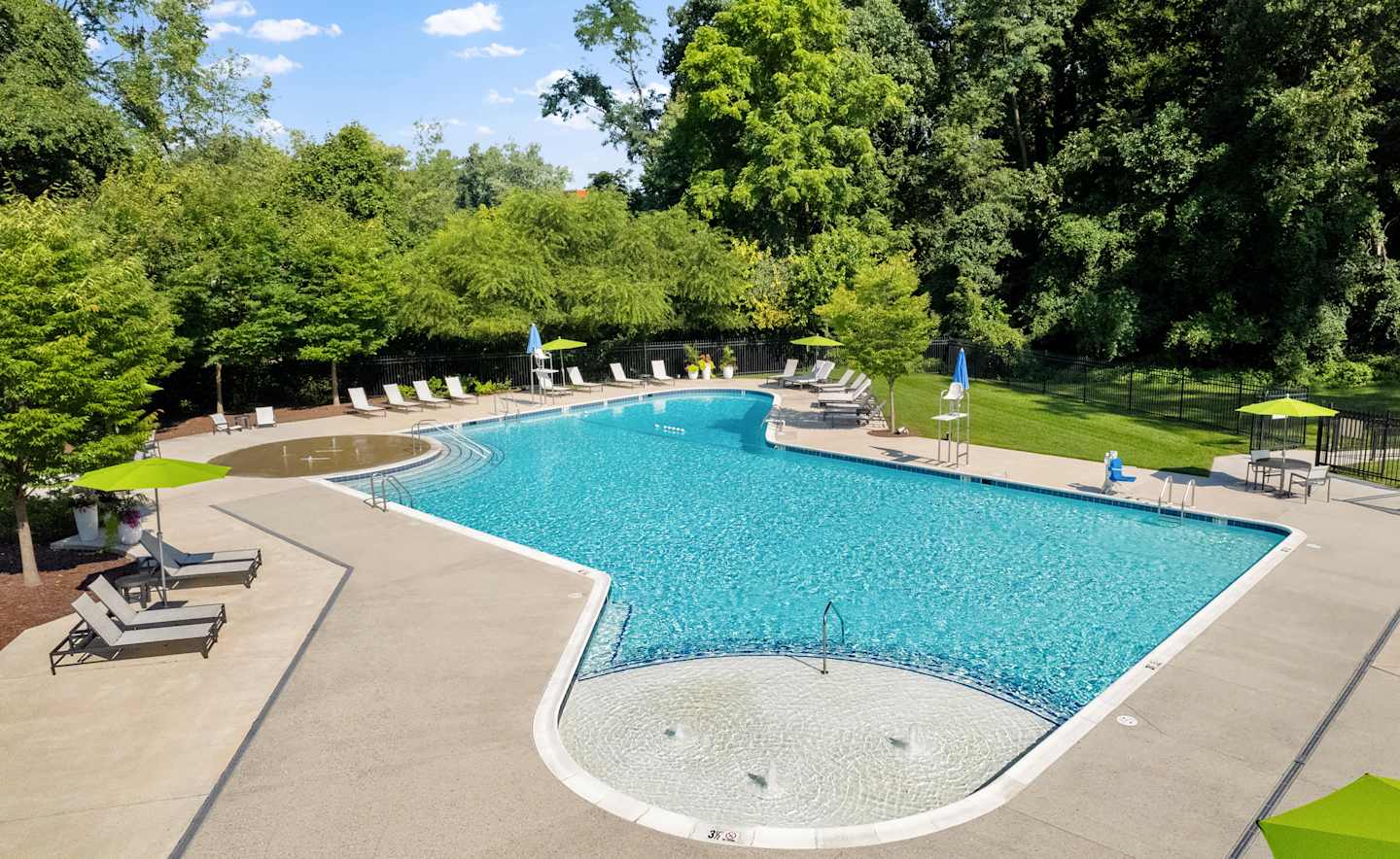 Pool at Courthouse Square Apartments (4 of 8)