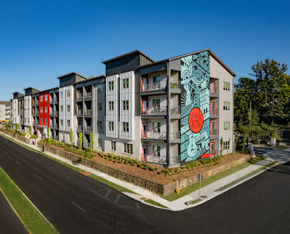 Exterior at Axel Row in Birmingham, Alabama