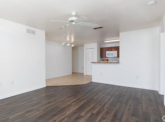Spacious Living Area at Timber Trace Apartments in Titusville FL