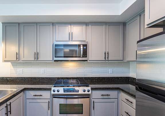Kitchen Area at 128 on State in Washington 98033