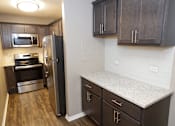 Thumbnail 8 of 45 - kitchen with extra counter space and storage