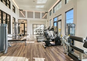 the apartments at masse corner 205 fitness room