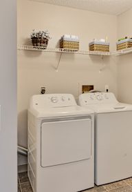 Washer Dryer In Unit at Crosby Pointe Apartments, Minnesota