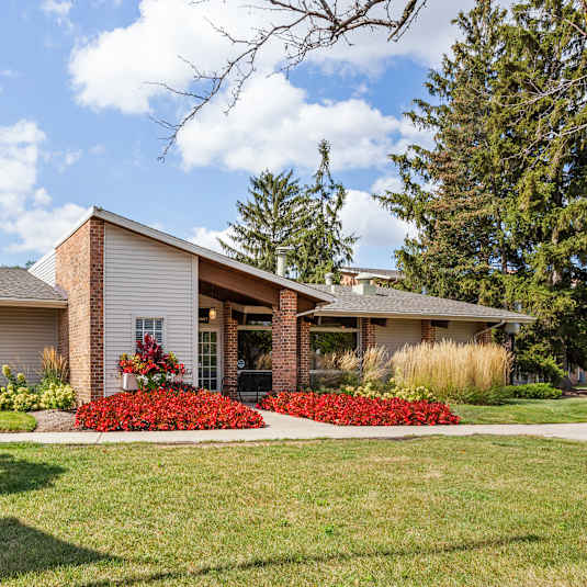 Exterior of house at fifty9 Grove Apartments, Illinois, 60563