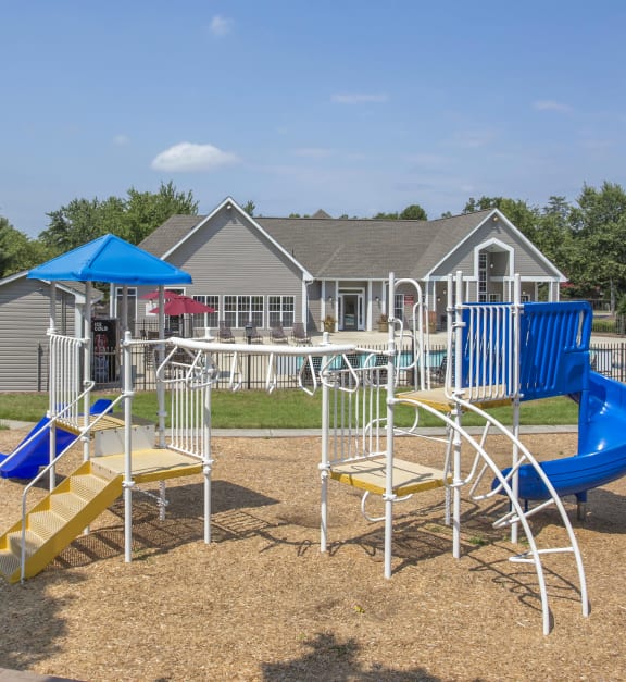 our apartments have a playground for your kids to play at Abbington Place Apartments, Greensboro , NC 27407