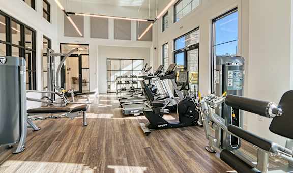 the apartments at masse corner 205 fitness room